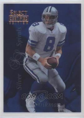 1996 Select Certified Edition - [Base] - Blue #116 - Troy Aikman