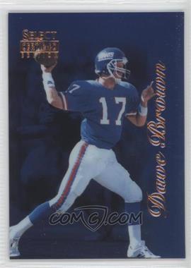 1996 Select Certified Edition - [Base] - Blue #82 - Dave Brown