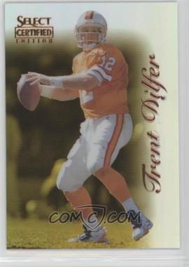 1996 Select Certified Edition - [Base] - Mirror Gold #50 - Trent Dilfer