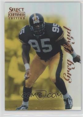 1996 Select Certified Edition - [Base] - Mirror Gold #66 - Greg Lloyd