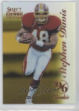 1996 Select Certified Edition - [Base] - Mirror Gold #92 - Stephen Davis