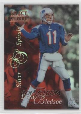 1996 Select Certified Edition - [Base] - Mirror Red Premium Stock #118 - Drew Bledsoe