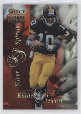 1996 Select Certified Edition - [Base] - Mirror Red Premium Stock #123 - Kordell Stewart