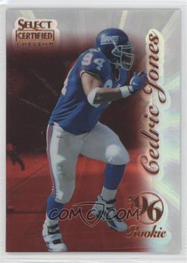 1996 Select Certified Edition - [Base] - Mirror Red Premium Stock #86 - Cedric Jones