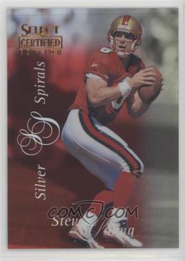 1996 Select Certified Edition - [Base] - Mirror Red #119 - Steve Young
