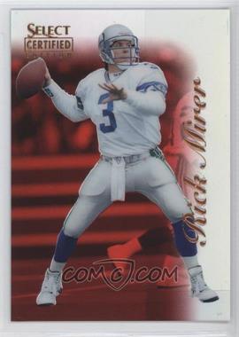 1996 Select Certified Edition - [Base] - Promo Mirror Red #2 - Rick Mirer