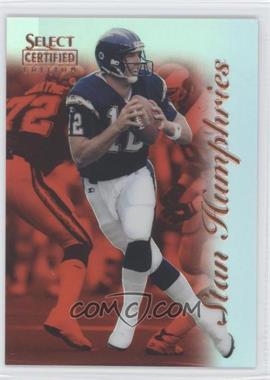 1996 Select Certified Edition - [Base] - Promo Mirror Red #22 - Stan Humphries
