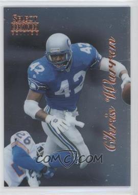 1996 Select Certified Edition - [Base] #37 - Chris Warren