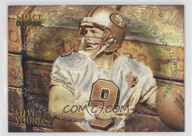 1996 Select Certified Edition - Gold Team #4 - Steve Young