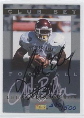 1996 Signature Rookies Autobilia - [Base] - Autographs #46 - Leeland McElroy /500