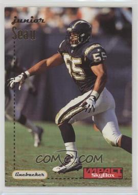 1996 Skybox Impact - [Base] #126 - Junior Seau