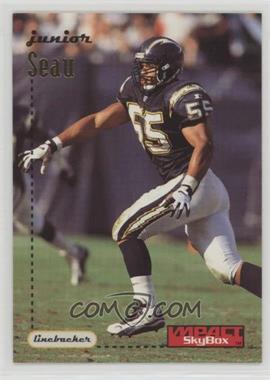 1996 Skybox Impact - [Base] #126 - Junior Seau