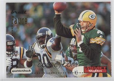 1996 Skybox Impact - Promo Sheet - Singles #S1 - Brett Favre