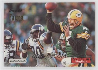 1996 Skybox Impact - Promo Sheet - Singles #S1 - Brett Favre