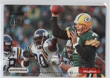 1996 Skybox Impact - Promo Sheet - Singles #S1 - Brett Favre