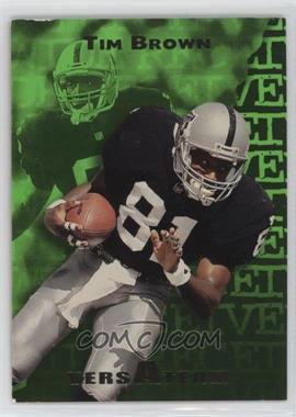 1996 Skybox Impact - VersAteam #1 - Tim Brown [EX to NM]