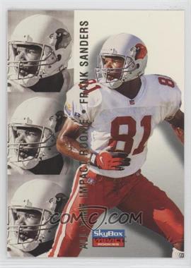 1996 Skybox Impact Rookies - [Base] #104 - Frank Sanders