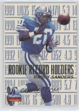 1996 Skybox Impact Rookies - [Base] #147 - Barry Sanders