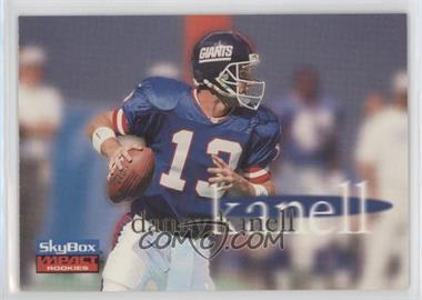 1996 Skybox Impact Rookies - [Base] #42 - Danny Kanell