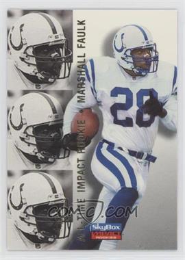 1996 Skybox Impact Rookies - [Base] #80 - Marshall Faulk