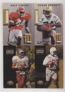 1996 Skybox Premium - [Base] #230 - Edgar Bennett, Drew Bledsoe, Garrison Hearst, Dale Carter [EX to NM]