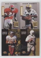 Edgar Bennett, Drew Bledsoe, Garrison Hearst, Dale Carter