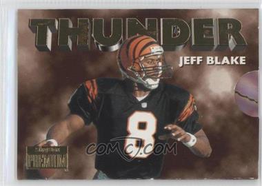 1996 Skybox Premium - Thunder & Lightning #6 - Jeff Blake, Carl Pickens