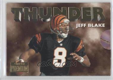 1996 Skybox Premium - Thunder & Lightning #6 - Jeff Blake, Carl Pickens