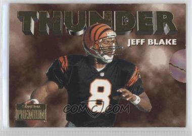 1996 Skybox Premium - Thunder & Lightning #6 - Jeff Blake, Carl Pickens