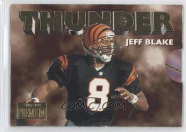 1996 Skybox Premium - Thunder & Lightning #6 - Jeff Blake, Carl Pickens