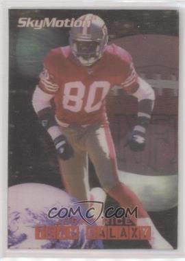 1996 Skybox SkyMotion - Team Galaxy #4 - Jerry Rice