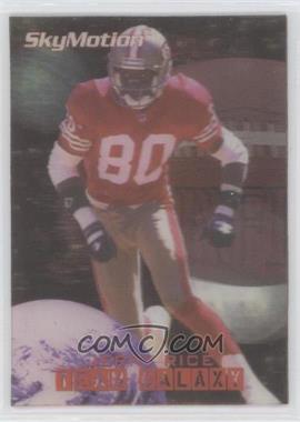 1996 Skybox SkyMotion - Team Galaxy #4 - Jerry Rice