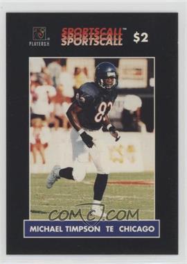 1996 The Furst Group Sportscall - [Base] #56 - Michael Timpson