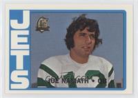 Joe Namath (1972 Topps)