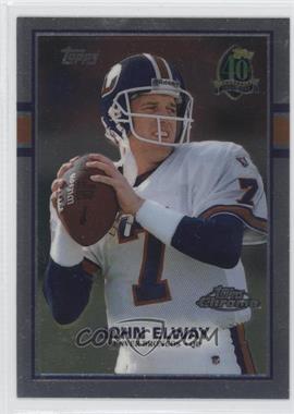 1996 Topps Chrome - 40th Anniversary Retro #34 - John Elway