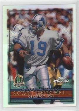 1996 Topps Chrome - [Base] - Refractor #101 - Scott Mitchell