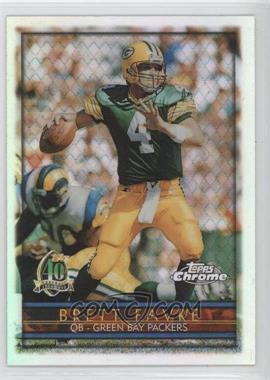 1996 Topps Chrome - [Base] - Refractor #145 - Brett Favre