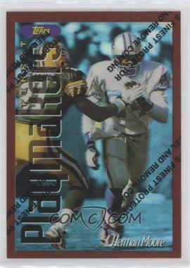 1996 Topps Finest - [Base] - Refractor #10 - Herman Moore