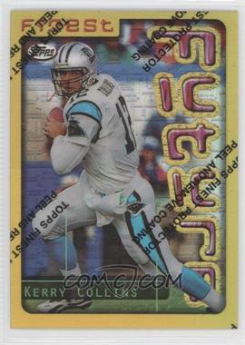 1996 Topps Finest - [Base] - Refractor #160 - Kerry Collins
