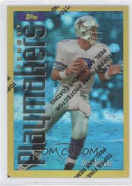 1996 Topps Finest - [Base] - Refractor #178 - Troy Aikman