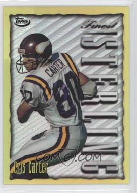 1996 Topps Finest - [Base] - Refractor #220 - Cris Carter