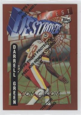 1996 Topps Finest - [Base] - Refractor #255 - Darrell Green