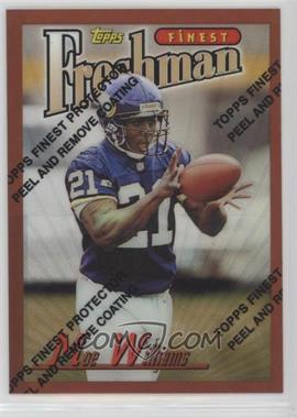 1996 Topps Finest - [Base] - Refractor #351 - Moe Williams