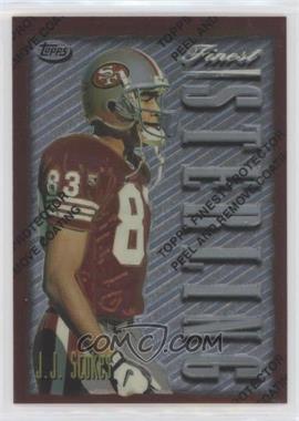 1996 Topps Finest - [Base] #105 - J.J. Stokes