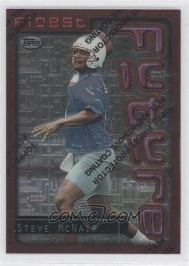 1996 Topps Finest - [Base] #22 - Steve McNair