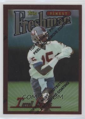 1996 Topps Finest - [Base] #338 - Terrell Owens