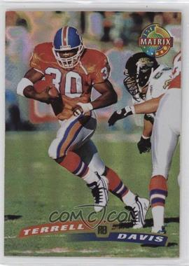 1996 Topps Stadium Club - [Base] - Matrix #72 - Terrell Davis