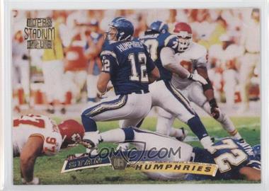 1996 Topps Stadium Club - [Base] - Members Only #21 - Stan Humphries