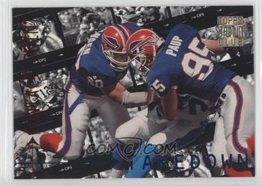1996 Topps Stadium Club - Contact Print Takedown - Members Only #CP5 - Bryce Paup, Derrick Moore