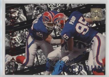 1996 Topps Stadium Club - Contact Print Takedown - Members Only #CP5 - Bryce Paup, Derrick Moore